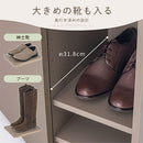 シューズボックス〔2個セット〕 シューズボックス 2個セット 玄関収納 シューズラック 韓国インテリア グレージュ PUTUPUTU