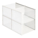 シューズボックス Lサイズ〔4個セット〕 シューズボックス スニーカーボックス クリア おしゃれ 靴収納 靴箱 スニーカーケース シューズケース 靴入れ 4個セット 透明 箱 ディスプレイ ぼん家具