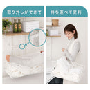 つっぱり式ランドリーラック ランドリーラック 洗濯機ラック 突っ張り 突っ張り式 洗濯カゴ付き おしゃれ 洗濯ラック 洗濯機上収納 スリム 幅50 防水パン ドラム式 縦型洗濯機 ぼん家具