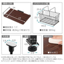 つっぱり式ランドリーラック ランドリーラック 洗濯機ラック 突っ張り 突っ張り式 洗濯カゴ付き おしゃれ 洗濯ラック 洗濯機上収納 スリム 幅50 防水パン ドラム式 縦型洗濯機 ぼん家具