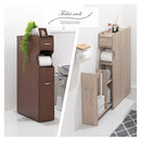 トイレラック トイレ収納 スリム おしゃれ トイレラック トイレットペーパーストッカー トイレ 隙間 収納 キャビネット 壁面 隙間 サニタリー収納 収納ラック シンプル ぼん家具