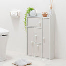 トイレラック トイレ 収納 トイレラック トイレ収納 スリム トイレットペーパーストッカー 薄型トイレラック 扉付き 隙間収納 トイレブラシ サニタリー収納 ぼん家具