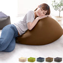 ビーズクッションソファ〔Lサイズ〕 クッション ビーズクッション 座椅子 背もたれクッション おしゃれ 座布団 フロアクッション もちもちクッション 背もたれ 椅子 ソファ 枕 抱き枕 ビーズ ぼん家具