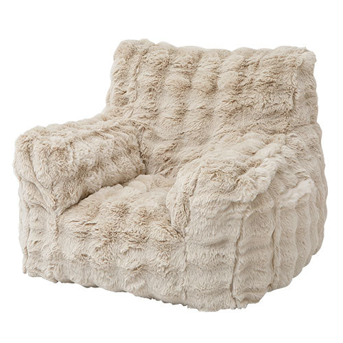 マイクロファイバー 1人掛けソファ カバー付き