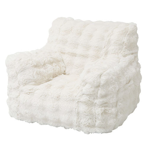 マイクロファイバー 1人掛けソファ カバー付き