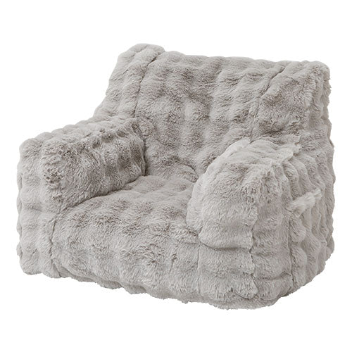 マイクロファイバー 1人掛けソファ カバー付き