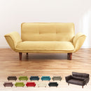 2人掛けリクライニングソファ ソファー ソファ カウチソファ リクライニング 2人掛け 一人掛け ローソファー フロアソファ おしゃれ 北欧 コンパクト 日本製 ぼん家具