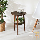 木製サイドテーブル ベッド サイドテーブル ミニ 木製 北欧 サイド ソファ ソファー テーブル 円形 丸型 机 コンパクト ミニテーブル 丸テーブル スリム おしゃれ 収納 丸 ミニ机 ぼん家具