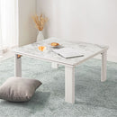 折れ脚こたつ〔70cm×70cm〕 こたつ コタツ おしゃれ こたつテーブル 北欧 70×70 正方形 リビングこたつ 家具調こたつ ヒーター 折れ脚 折りたたみ 木目 大理石調 モルタル調 ぼん家具