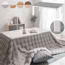 薄型ヒーター折れ脚こたつ〔105×60cm〕 こたつ コタツ 炬燵 テーブル 木製 本体 長方形 105×60 カジュアルこたつ 天板 リバーシブル 折れ脚 継足 リビング 北欧 おしゃれ ぼん家具