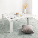 薄型ヒーター折れ脚こたつ〔70×70cm〕 こたつ コタツ 炬燵 テーブル 木製 本体 正方形 70×70 カジュアルこたつ 天板 リバーシブル 折れ脚 継足 リビング 北欧 おしゃれ ぼん家具