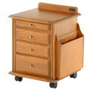 天然木サイドテーブル サイドテーブル ベッドサイドテーブル 木製 ソファ ベッド ナイトテーブル 木製 サイドチェスト 北欧 モダン ラック 省スペース リビング キャスター付き ぼん家具