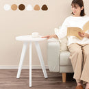 サイドテーブル サイドテーブル ベッドサイドテーブル 木製 約 高さ60cm 天板 幅40cm 円形 丸テーブル スリム コンパクト ウッド 机 ナイトテーブル ソファテーブル 北欧 サブ ぼん家具