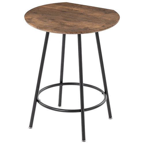 [60×54.5cm] 半円型カフェテーブル