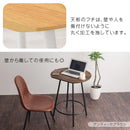 [60×54.5cm] 半円型カフェテーブル ダイニングテーブル 2人用 半円 丸テーブル カフェテーブル おしゃれ 食卓テーブル 壁付け カウンターテーブル 円形 丸型 スリム 北欧 大理石 柄 ぼん家具