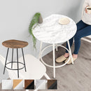 [60×54.5cm] 半円型カフェテーブル ダイニングテーブル 2人用 半円 丸テーブル カフェテーブル おしゃれ 食卓テーブル 壁付け カウンターテーブル 円形 丸型 スリム 北欧 大理石 柄 ぼん家具