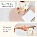 ビーンズテーブル キッズテーブル キッズデスク 折り畳みテーブル 木製 お絵かき 学習机 おままごと ビーンズ型 かわいい キッズデスク 軽量 コンパクト 折りたたみ座卓 ぼん家具