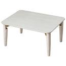 キッズテーブル〔60ｘ45cm〕 キッズテーブル キッズデスク 折りたたみテーブル 長方形 木製 ローテーブル おしゃれ 軽量 子供用 スリム コンパクト 約 幅60 奥行45 高さ30cm お絵描き ぼん家具