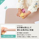 キッズテーブル〔60ｘ45cm〕 キッズテーブル キッズデスク 折りたたみテーブル 長方形 木製 ローテーブル おしゃれ 軽量 子供用 スリム コンパクト 約 幅60 奥行45 高さ30cm お絵描き ぼん家具