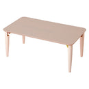 キッズテーブル〔80ｘ45cm〕 キッズテーブル キッズデスク 折りたたみテーブル 長方形 木製 ローテーブル おしゃれ 軽量 子供用 スリム コンパクト 約 幅80 奥行45 高さ35cm お絵描き ぼん家具