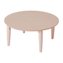 キッズテーブル〔丸型直径65cm〕 キッズテーブル キッズデスク お絵描き 折りたたみテーブル 円形 丸型 木製 ローテーブル おしゃれ 軽量 子供用 スリム コンパクト 約 直径65 高さ30cm ぼん家具