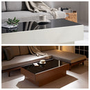 センターテーブル テーブル ガラステーブル ローテーブル センターテーブル リビングテーブル おしゃれ 収納 強化ガラス 引き出し モダン 茶 ホワイト 木製 北欧 ぼん家具