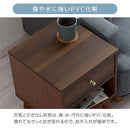 引き出し付きサイドテーブル サイドテーブル ベッドサイドテーブル ナイトテーブル 収納 引き出し ソファ テーブル ミニテーブル ソファーテーブル サイドチェスト A4 茶色 白 ぼん家具