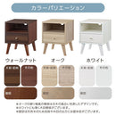 引き出し付きサイドテーブル サイドテーブル ベッドサイドテーブル ナイトテーブル 収納 引き出し ソファ テーブル ミニテーブル ソファーテーブル サイドチェスト A4 茶色 白 ぼん家具