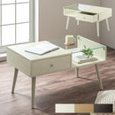 引き出し付きセンターテーブル センターテーブル 引き出し 収納付き ローテーブル 収納 テーブル ガラス天板 木製テーブル テーブル収納 ガラス 魅せる収納 幅80 奥行45 低め ぼん家具