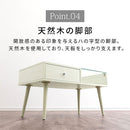 引き出し付きセンターテーブル センターテーブル 引き出し 収納付き ローテーブル 収納 テーブル ガラス天板 木製テーブル テーブル収納 ガラス 魅せる収納 幅80 奥行45 低め ぼん家具