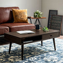 引き出し付きセンターテーブル センターテーブル 引き出し 収納付き ローテーブル 収納 木製テーブル テーブル収納 幅90 奥行45 低め ロー ワンルーム 一人暮らし 組み立て簡単 ぼん家具