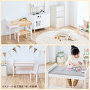 キッズデスク キッズデスク コンパクト 引き出し 勉強机 学習机 シンプル おしゃれ 子供用机 3段階 高さ調節 小さい机 ミニデスク 子供テーブル 木製 天然木 ぼん家具