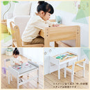 キッズデスク キッズデスク コンパクト 引き出し 勉強机 学習机 シンプル おしゃれ 子供用机 3段階 高さ調節 小さい机 ミニデスク 子供テーブル 木製 天然木 ぼん家具