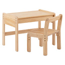 キッズデスク＆チェア キッズデスクセット キッズテーブルセット 勉強机 子供 キッズ イス チェア 約 幅60 奥行40cm 子供用机 椅子セット つくえ 引き出し ミニチェア 木製 ぼん家具