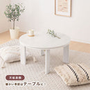 折れ脚こたつ〔円形直径70cm〕 こたつ 円形 コタツ おしゃれ 円形こたつ 直径70cm こたつテーブル リビングこたつ 家具調こたつ ヒーター 折れ脚 折りたたみ 大理石調 モルタル調 ぼん家具