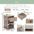 サイドテーブル サイドテーブル テーブル サイドテーブル 韓国インテリア グレージュ PUTUPUTU