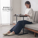 昇降式サイドテーブル サイドテーブル 昇降デスク スリム テーブル 昇降式テーブル おしゃれ ソファーテーブル 角度調節 PCデスク 作業机 ミニ ベッド ソファ サイドデスク ぼん家具