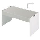 キッズテーブル キッズデスク キッズテーブル 90×45 子供 テーブル 子供用テーブル 机 木製 レゴ ブロック おもちゃ 収納 フチ付き タブレット スタンド付き フタ ぼん家具