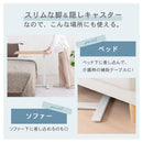 昇降式テーブル 昇降式テーブル ガス圧 介護テーブル キャスター付き ベッドテーブル 介護 一人用 サイドテーブル 木製 スチール 高さ無段階調節 約高さ66～100cm ぼん家具