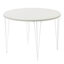 ダイニングテーブル 円形 4人掛け 木製×スチール