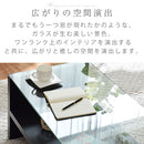 コーヒーテーブル センターテーブル ローテーブル 収納 ガラステーブル 座卓 おしゃれ 机 コーヒーテーブル 棚付き 幅90 木目 モダン 北欧 リビング ぼん家具