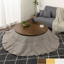 天然木・折れ脚こたつ〔円形直径100cm〕 こたつ コタツ 炬燵 テーブル 本体 円卓 丸型 折れ脚 カジュアルこたつ 和室 リビング 北欧 おしゃれ ぼん家具