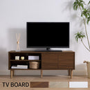 テレビ台 テレビ台 ローボード テレビボード TV台 ロータイプ 43型対応 木製 扉付き 棚板 可動棚 ラック 収納 棚 脚付き コード穴 ルーター収納 リビング収納 ぼん家具