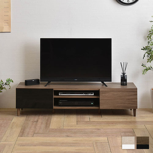 テレビ台150㎝丸足タイプ　リビング テレビ台 テレビボード 150cm 無垢 ローボード 丸脚付き タモ材 高級
