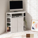 [ 幅80cm ] テレビ台ハイタイプ テレビ台 TVボード コーナー 収納 テレビラック 扉付き おしゃれ 北欧 テレビボード 32型 24型 ルーター収納 大容量 木製 ハイタイプ ぼん家具