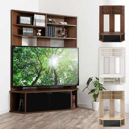 [ 幅120cm ] コーナーテレビ台