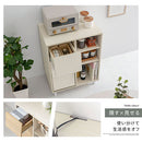 キャビネット〔Eタイプ〕 キャビネット 3段 可動棚 サイドボード 収納棚 リビング 引き出し 北欧 A4 ぼん家具
