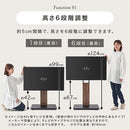 テレビスタンド テレビ台 テレビスタンド 壁寄せ ロータイプ ハイタイプ 32~65インチ対応 おしゃれ 北欧 モダン 昇降 背面収納 省スペース スリム ぼん家具