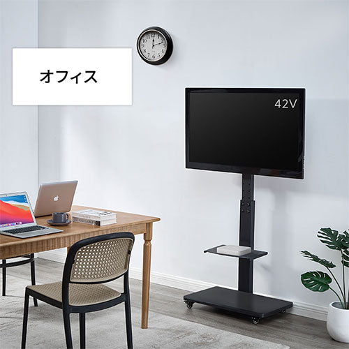 （たかぼ〜〜〜ん★）テレビスタンド テレビスタンド テレビ台 テレビスタンド 壁寄せ キャスター付き