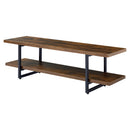 テレビ台 テレビ台 ローボード テレビボード 収納 ラック シェルフ テレビ 棚 台 幅120cm 50インチまで対応 ロータイプ 木製 メラミン スチール 茶 白 おしゃれ ぼん家具